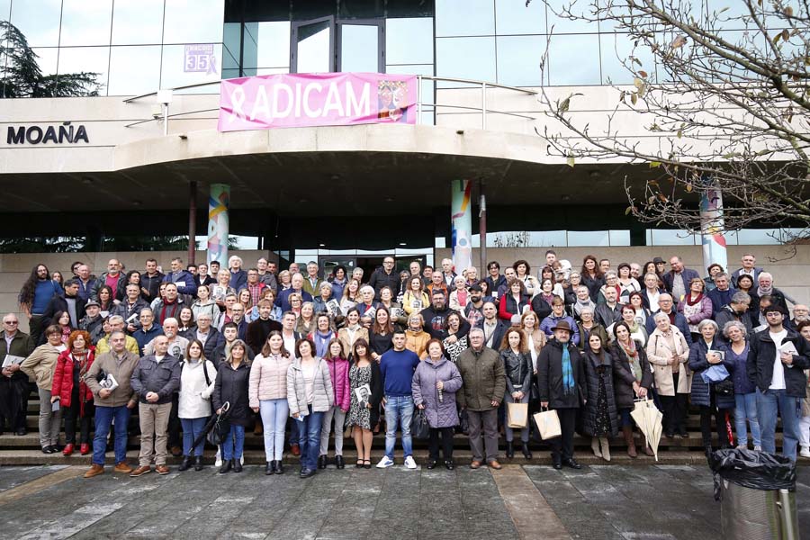 Homenaxe a Millán Otero en Moaña