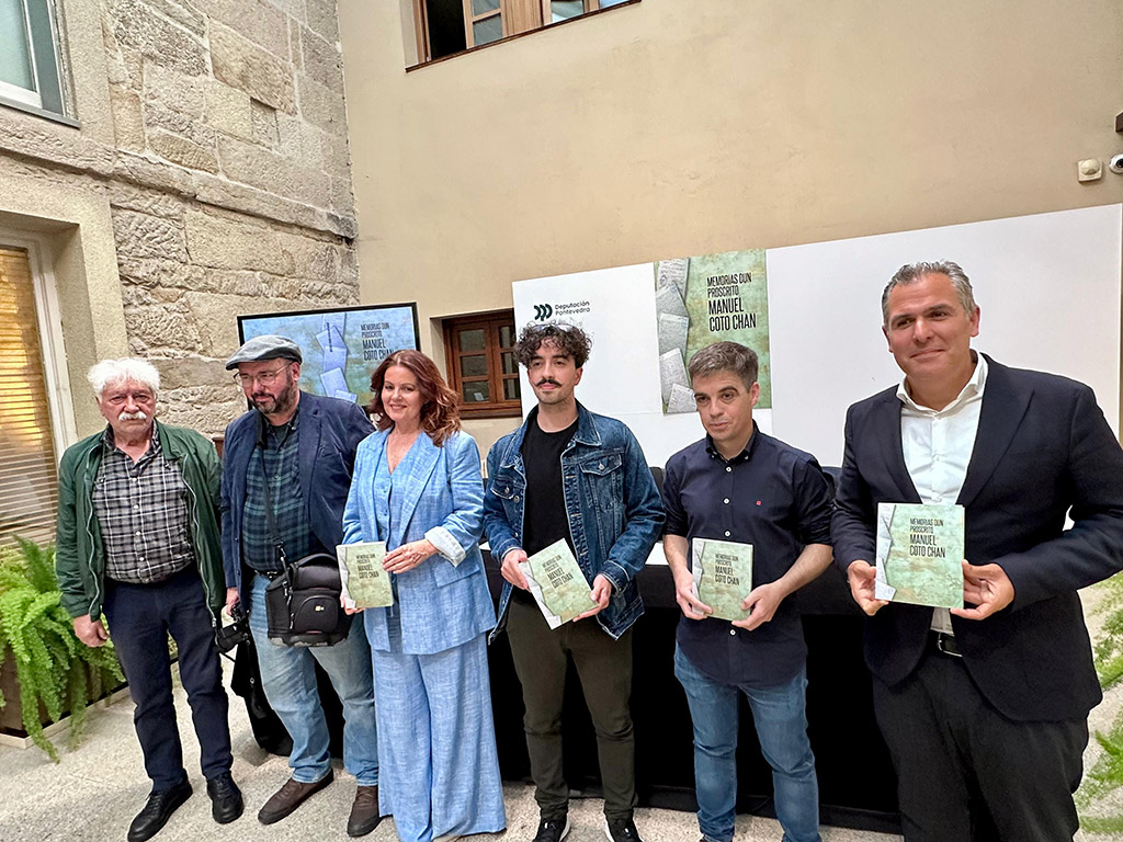 Rafa Domínguez na presentación do libro