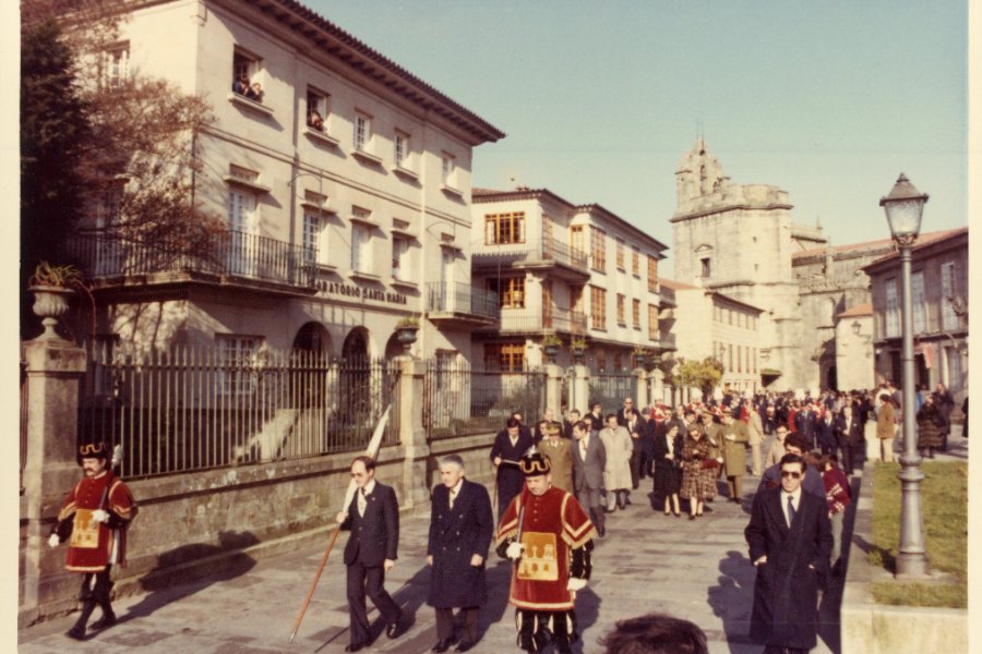 Ofrenda a san Sebastián. Entre 1980 e 1985