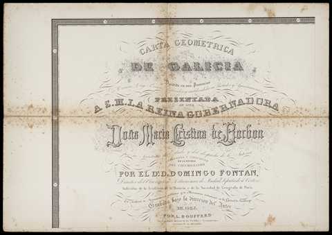Carta Geométrica de Galicia: Dividida en sus provincias de Coruña, Lugo, Orense, Pontevedra... Domingo Fontán. 1845
