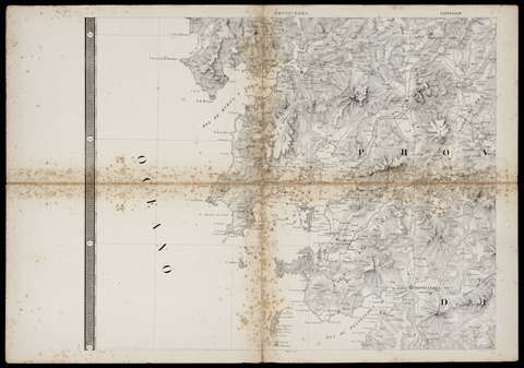 Carta Geométrica de Galicia: Dividida en sus provincias de Coruña, Lugo, Orense Pontevedra... Pontevedra. Domingo Fontán. 1845