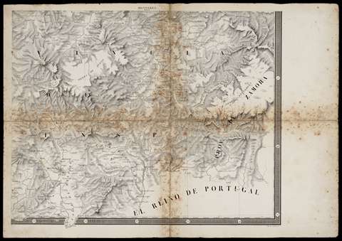 Carta Geométrica de Galicia: Dividida en sus provincias de Coruña, Lugo, Orense Pontevedra... Monterey. Domingo Fontán. 1845