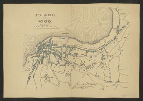 Plano de Vigo. 19-?