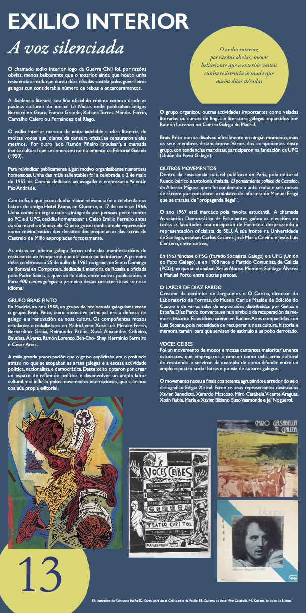 EXILIO INTERIOR - A voz silenciada