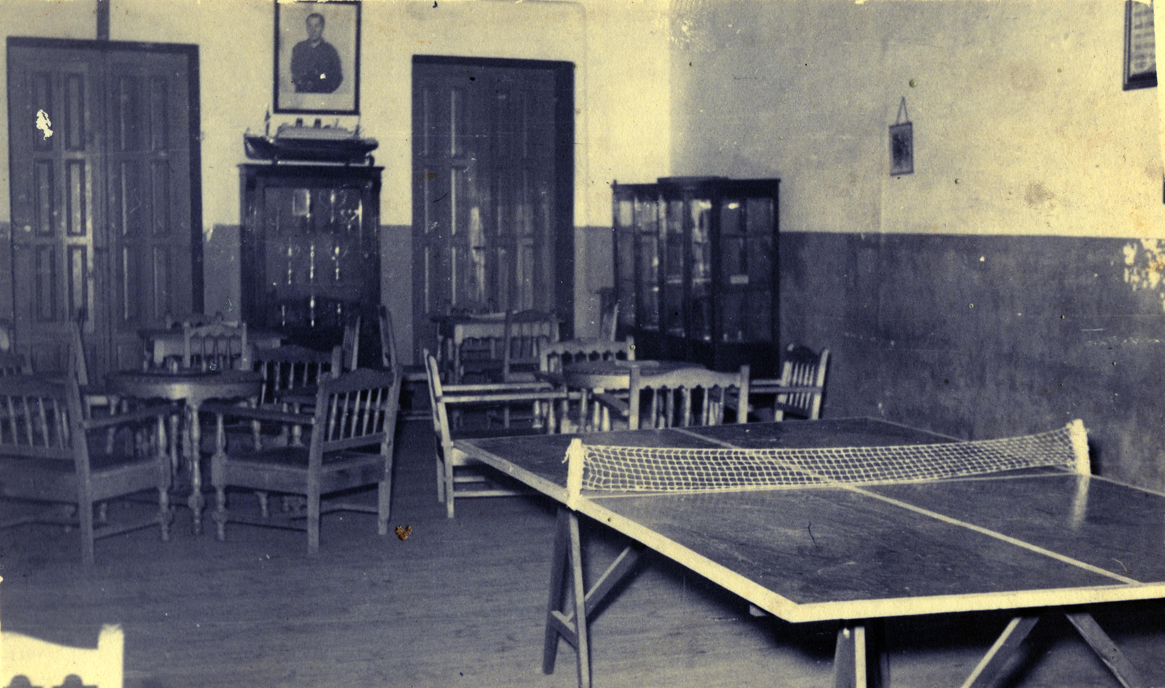 Interior do Fogar xuvenil Salvador Foronda, Pontevedra, ca. 1956