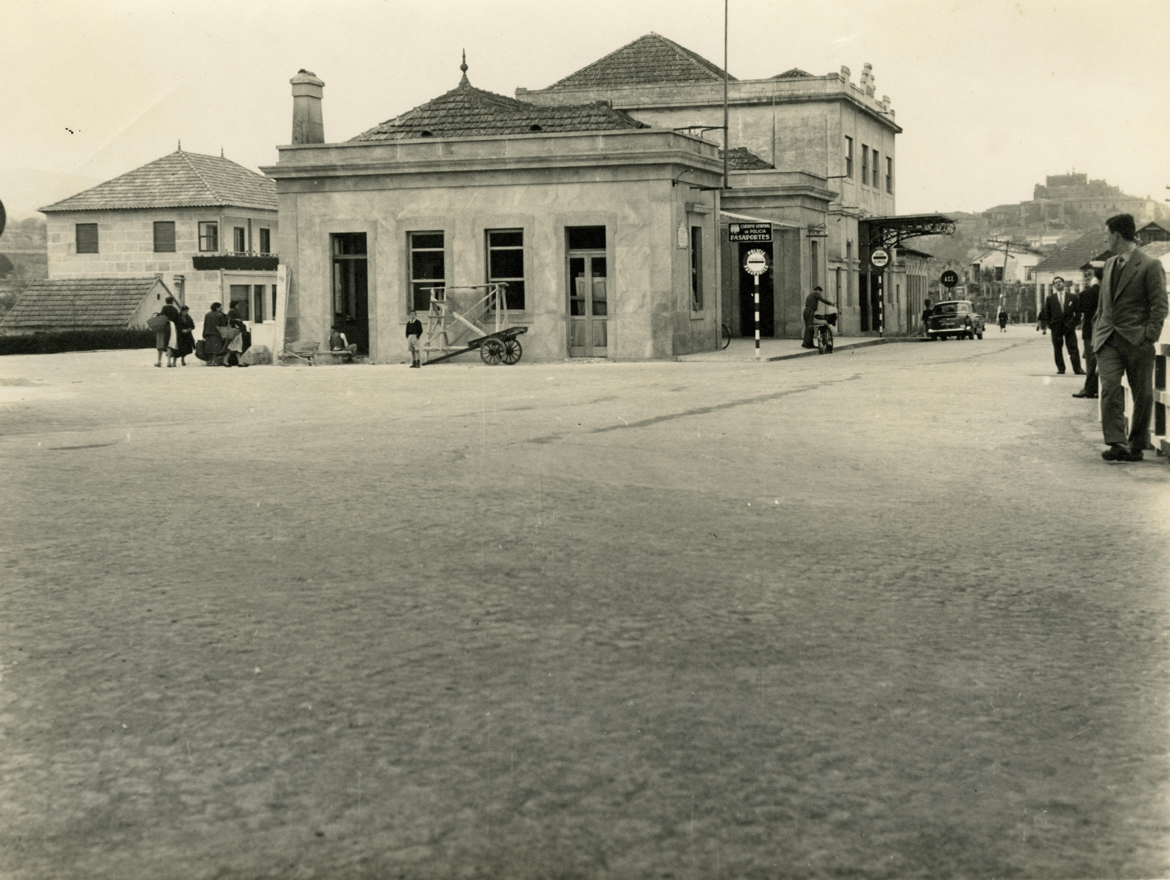 Obras na Aduana de Tui, 1959