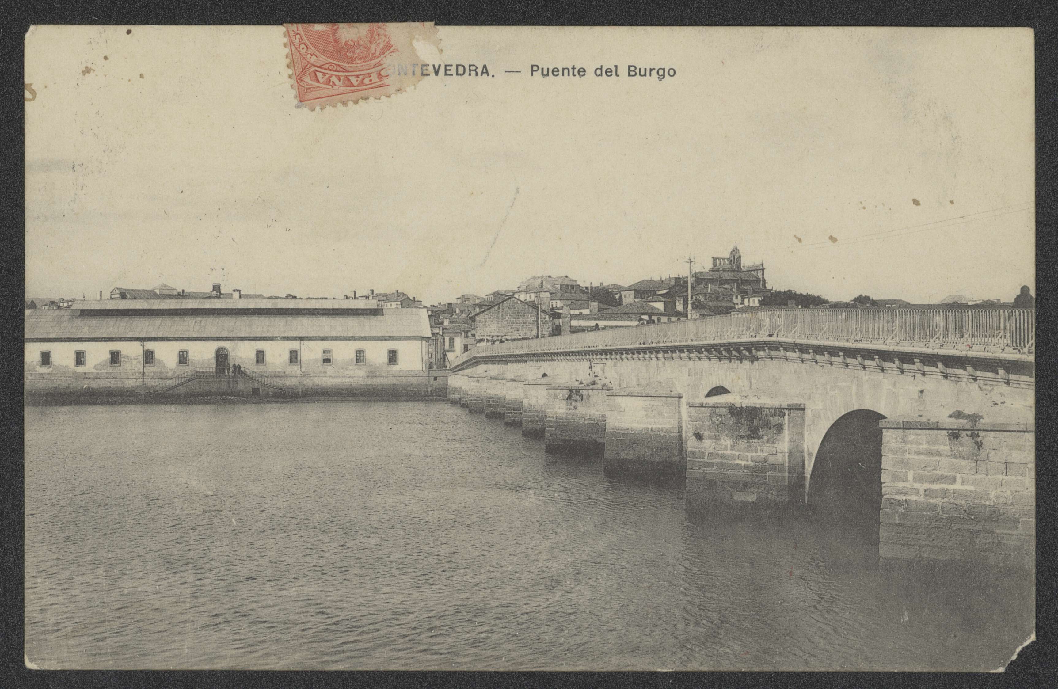 Pontevedra: Puente del Burgo, ca. 1910