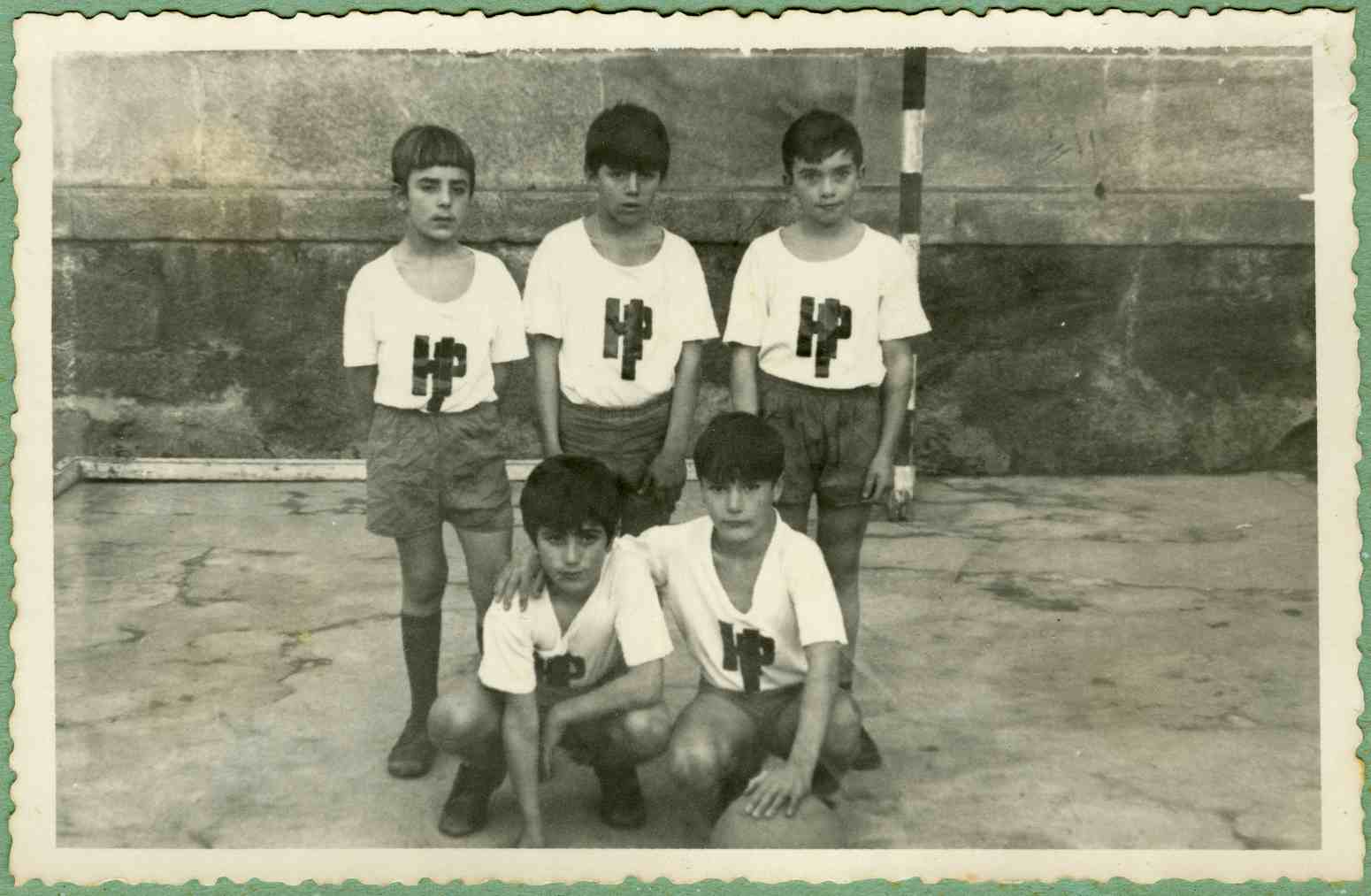 Competicións deportivas no Fogar provincial, ca. 1973