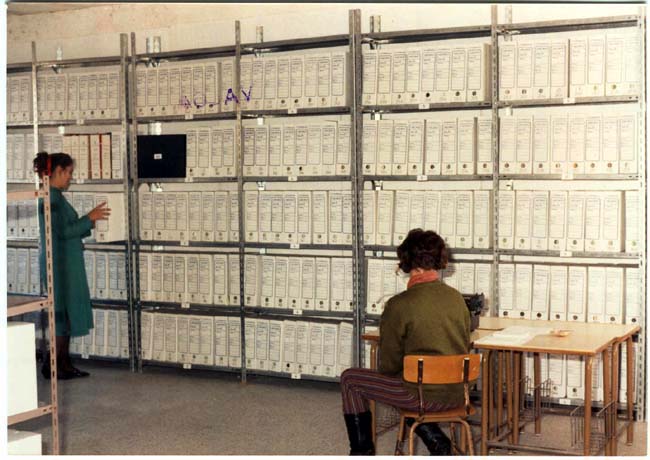 Resultado final do proceso de instalación no novo local (1991)
