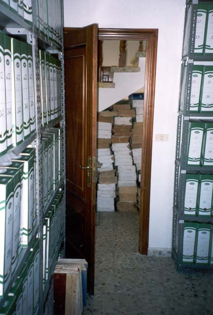 Resultado final dos sucesivos procesos de organización (1994-2003)