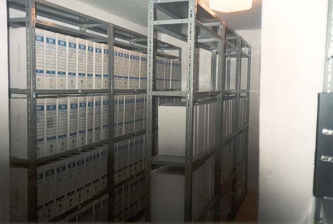 Resultado final dos sucesivos procesos de organización e actualización (1995-2002)