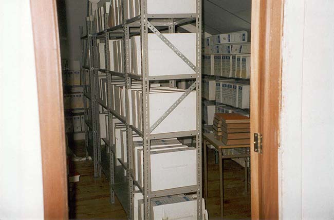 Resultado final do primeiro proceso de organización (1990-1991)