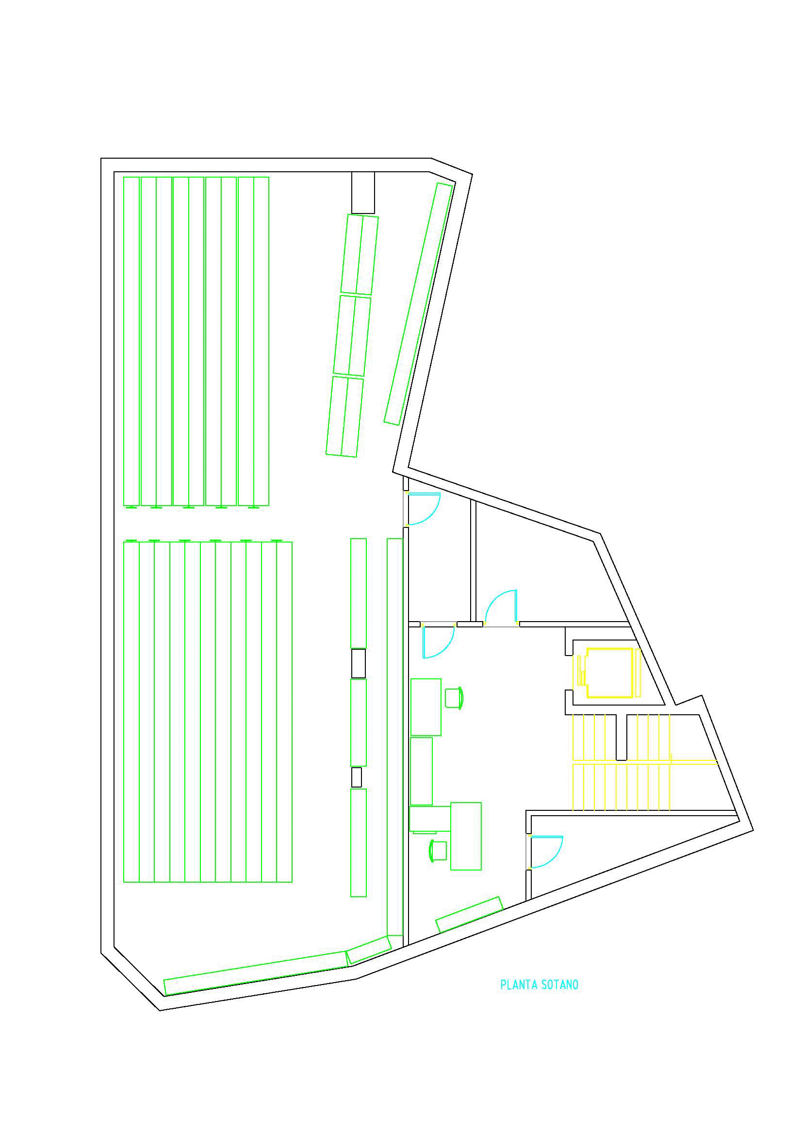 Plano Arquivo municipal de Sanxenxo