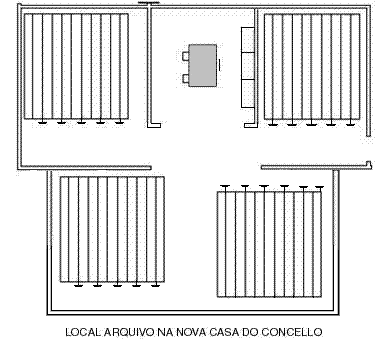 Plano Archivo municipal de Moaña