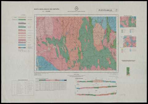 Mapas xeolóxicos, xeotécnicos, rocas industriais e metaloxenéticos