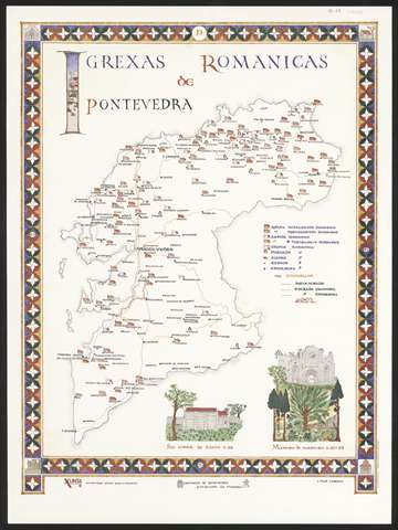 Igrexas románicas de Pontevedra / Patronato de Turismo Rías Baixas. 1995