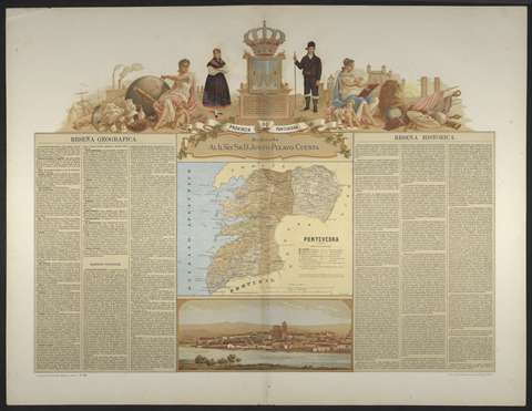 Provincia de Pontevedra. José Reinoso. 1870