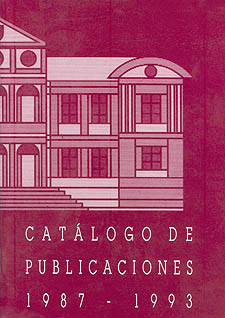 Catálogo de Publicaciones 1987-1993