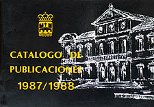 Catálogo de Publicaciones 1987-1988
