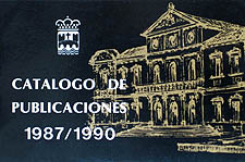 Catálogo de Publicaciones 1987-1990